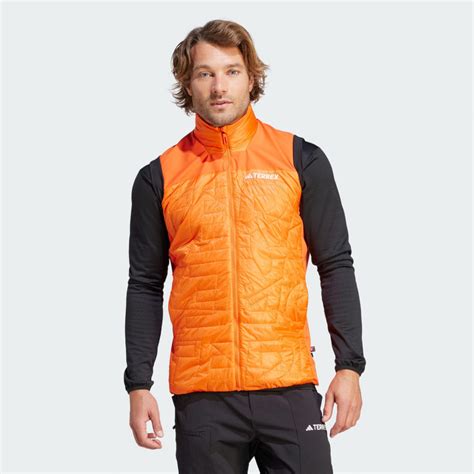 adidas weste herren fahrrad|adidas TERREX Xperior Varilite Hybrid Primaloft Weste Herren.